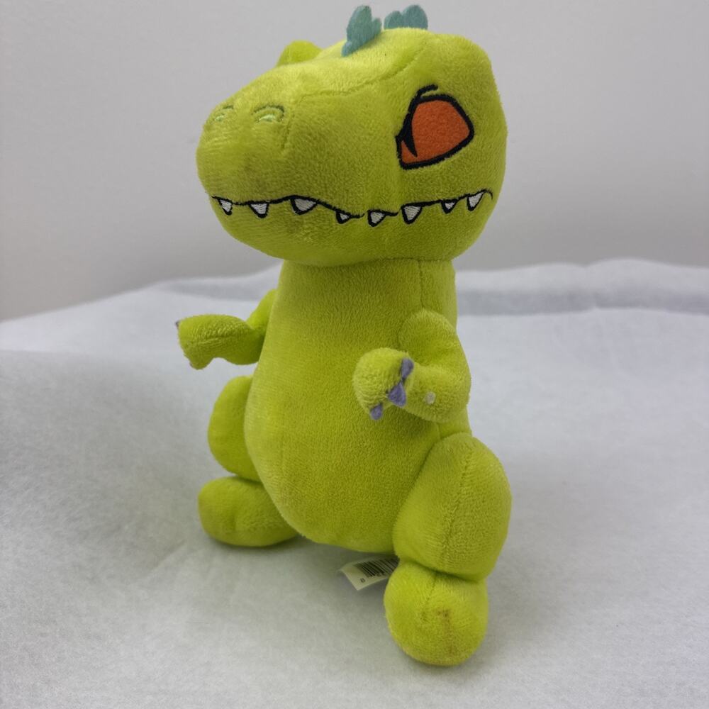 Nickelodeon Reptar Plush Green Dinosaur Rugrats Retro Stuffed Toy Just Play 9"
